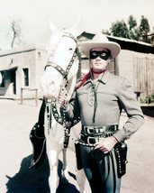 The Lone Ranger Clayton Moore 16x20 Poster with horse Silver - £15.97 GBP