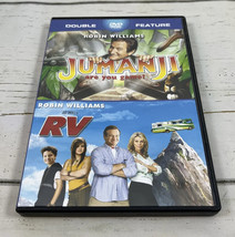 Jumanji &amp; Rv - Robin Williams Double Feature Dvd Movies - £2.13 GBP