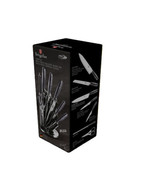 Berlinger Haus Kitchen Knife Set with Acrylic Knife Stand - Knife Sharpe... - £58.07 GBP