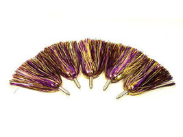 Almost Alive Lures Purple/Gold Mylar Flash Big Game Trolling Lures - £23.55 GBP