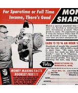 1969 Foley Manufacturing Blade Sharpening Training Advertisement Skill J... - $372.80 MXN
