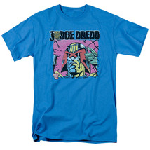 New Judge Dredd Fenced Licensed Adult T Shirt Small Turquoise Screen Print  - £7.81 GBP