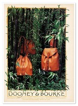 Dooney &amp; Bourke All-Weather Leather Collection Vintage 1992 Print Magazi... - $13.30 CAD