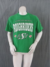 Saskatchewan Roughriders Shirt (VTG) - Type Set Script - Men&#39;s Medium - £30.49 GBP