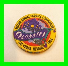 Vintage Casino Chip - 2nd Annual CC &amp; GTCC Convention 1994 Palms Las Vegas  - £15.45 GBP
