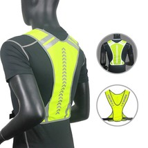 Protective Vest Safety Jacket Reflective Outdoor Cycling Motocycle Harness Night - £41.23 GBP