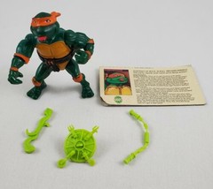 Teenage Mutant Ninja Turtles Rock &#39;N Roll Michaelangelo 1989 Complete Card TMNT - £10.22 GBP