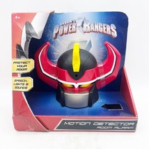 Saban&#39;s Power Rangers Mega Zord Motion Detector Room Alarm Lights &amp; Sounds Works - £14.84 GBP