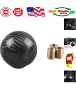 Lightweight Carbon Fiber Shift Knob - Easy Installation with Aluminum Ad... - $44.74 CAD