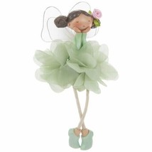 Spring Easter Tier Tray Green Fairy Shelf Sitter Figurine Tabletop Decor - $15.99