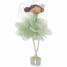 Spring Easter Tier Tray Green Fairy Shelf Sitter Figurine Tabletop Decor - £12.78 GBP