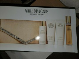 Elizabeth Taylor 5 piece White Diamonds Gift Set ( Limited Edition ) - £31.07 GBP