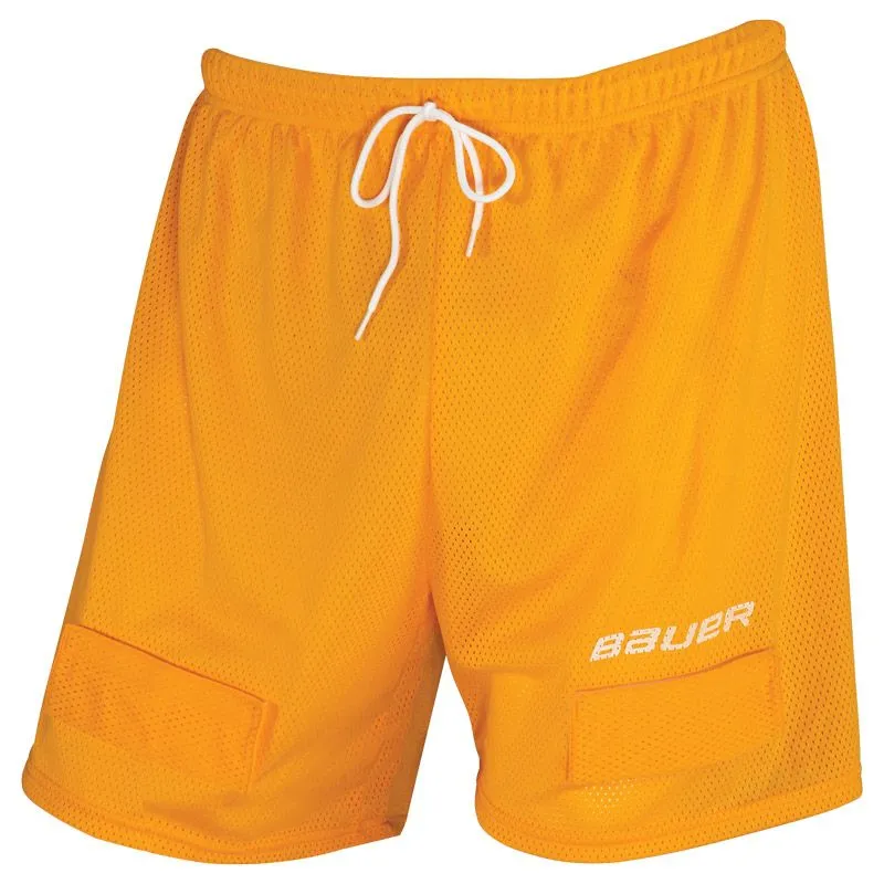 Bauer Core Mesh Youth Hockey Jock Shorts - Yellow Size YXL - $39.99