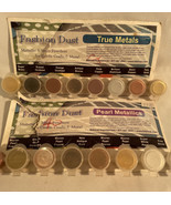 METALLIC &amp; MICA POWDER Pearl Fashion Dust Cards Crafts Art &amp; More - $280.42 MXN
