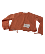 LASCANA Salmon Pink Sweatshirt with Tie Detail UK 10/12 (fm17-15) - £33.45 GBP