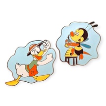 Donald Duck Disney Pins: Gardener Donald and Spike the Bee - £31.39 GBP