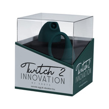 Twitch 2 Rechargeable Suction &amp; Flapping Vibrator With Remote Control Vibrating  - £84.01 GBP