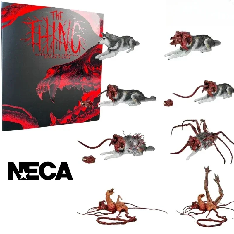 In Stock Neca Figure Collectible The Thing Deluxe Ultimate Dog Creature Scale - $64.30