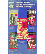 Thorn EMI/HBO Videocassette Releases (Jul 17, 1985) - VHS - Sealed Box - $89.75