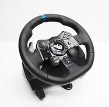 Logitech G923 Racing Wheel and Pedals for PS5, PS4 and PC - Black image 2
