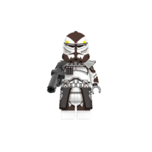 Gift Star Wars Wolffe (Maroon) XH1877 Minifigure Custom Toys - $5.80