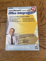 Video Professor Microsoft Office Integration PC Software - $118.68