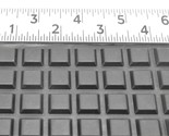 13mm Square Laptop Computer Rubber Feet  3M Adhesive Backing  3mm H  40 ... - $10.18