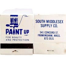 South Middlesex Paint Supply Vintage Matchbooks Matches Unstruck Lot Of ... - $19.99