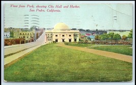 San Pedro City Hall Postcard San Pedro,California - £7.99 GBP