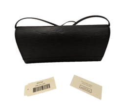 LOUIS VUITTON Black Epi Leather Honfleur Noir Convertible Baguette M53732 - $559.99