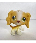 Littlest Pet Shop LPS Cocker Spaniel Tan White Toy Figure Authentic Hasb... - $14.85