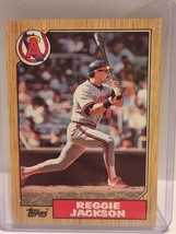 Reggie Jackson 1987 Topps #300 Great Condition Baseball Cards - £2.59 GBP