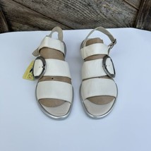 NWT FLY London - Leather Sandals w Buckle Detail Codo Off White EU 39 US 8-8.5 - £49.96 GBP