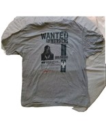 Bethesda 2XL Wanted Dishonored Masked Miscreant Graphic T-Shirt Grey - $14.40