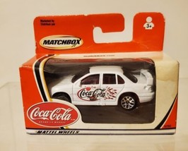 Matchbox Coca Cola Coke Ford Falcon Sedan, White w/ Rear Spoiler *New in... - £6.29 GBP