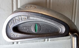 Ping Green Eye 8 Iron RH Steel Shaft Regular Flex 36&quot; Lamkin Grip Karsten Dot - £13.36 GBP