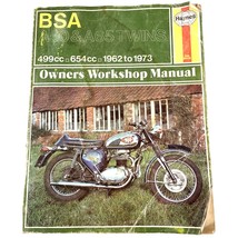 Haynes Owners Workshop Manual BSA A50 &amp; A65 Twins 499-654cc 1962-1973 Motorcycle - $46.55