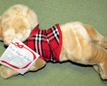 RUSS ADOPT A PET DOG 16&quot; Golden Retriever LAB Plush w/ADOPTION TAG Coat ... - £25.08 GBP