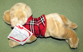 Russ Adopt A Pet Dog 16&quot; Golden Retriever Lab Plush w/ADOPTION Tag Coat Collar - £24.96 GBP