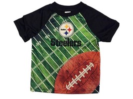 NFL Pittsburgh Steelers T-Shirt Field Design Gerber Youth Select Size - £13.54 GBP