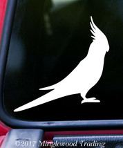 COCKATIEL Vinyl Sticker - Tropical Pet Bird - Cockatoo Parrot - Die Cut Decal - £3.94 GBP+