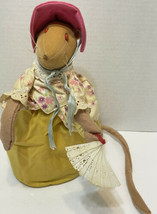 Vintage Kerr Kreations Plush Tuesdays Mouse is Full of Grace Decoration 10&quot; - £19.56 GBP