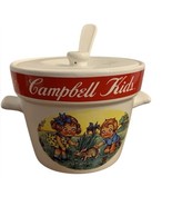 Campbell Kids Ceramic Soup Tureen With Lid &amp; Ladle 1998 Westwood Vintage - €21,48 EUR