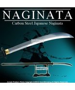 Munetoshi Functional 69.5&quot; Japanese Samurai Pole Arm Naginata Sword Shar... - £93.46 GBP