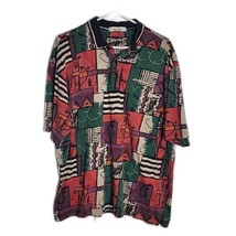 A.M. Player Vintage Polo Shirt ~ Sz XL ~ Colorful ~ Short Sleeve - £17.69 GBP
