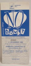 No Doubt / Gwen Stefani - Vintage 1996 Unused Whole Concert Ticket - £11.80 GBP
