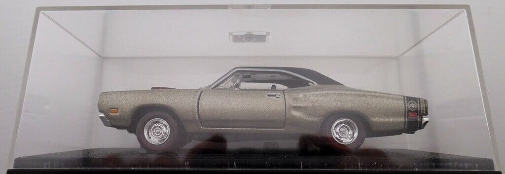 1969 Dodge Super Bee Taupe 1/43 Road Champs Diecast Car Pre-Owned - $19.80