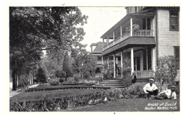 B &amp; W Postcard House of David Benton Harbor, Michigan - £7.90 GBP