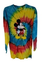 Disney Mickey Mouse Shirt XS Tie-Dye Walt Disney World Parks Oversized  - $4.94