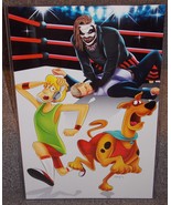 Scooby Doo vs The Fiend Glossy Art Print 11 x 17 In Hard Plastic Sleeve - £19.51 GBP